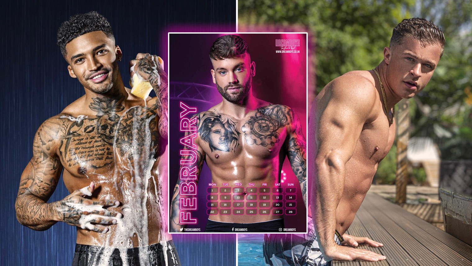  male strip show blog | Dreamboys 2021 calendars: The perfect gift to give this Christmas