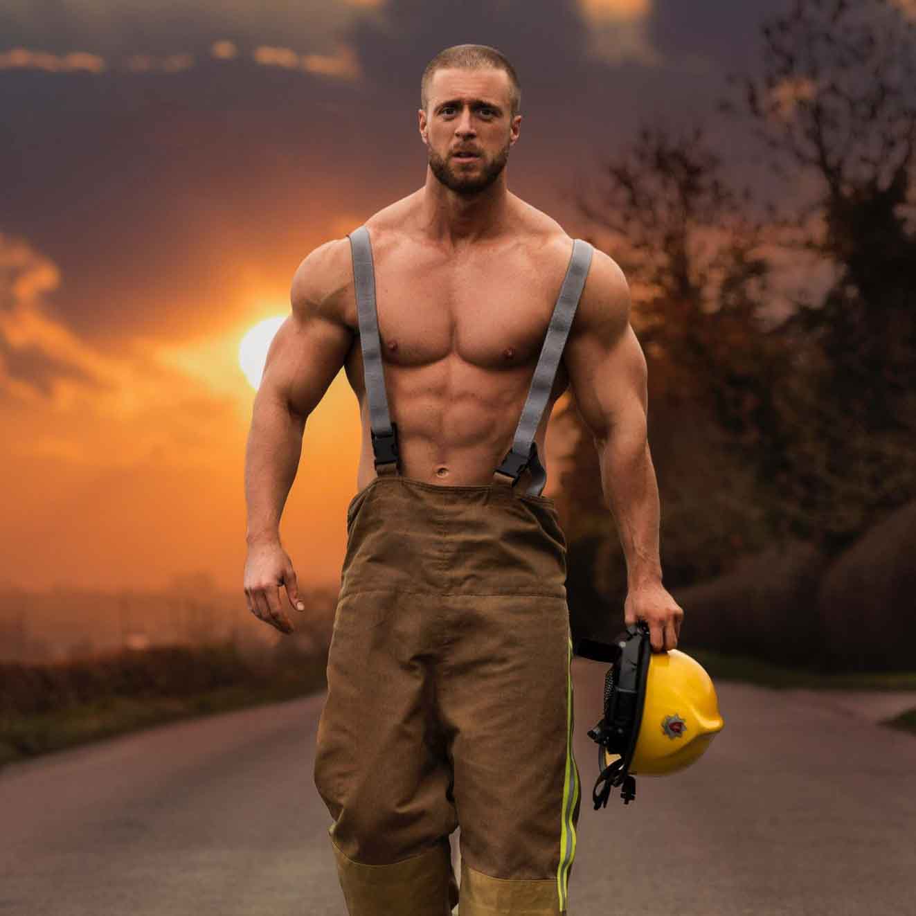 male strippers from the Dreamboys male strip club | Max Hunter